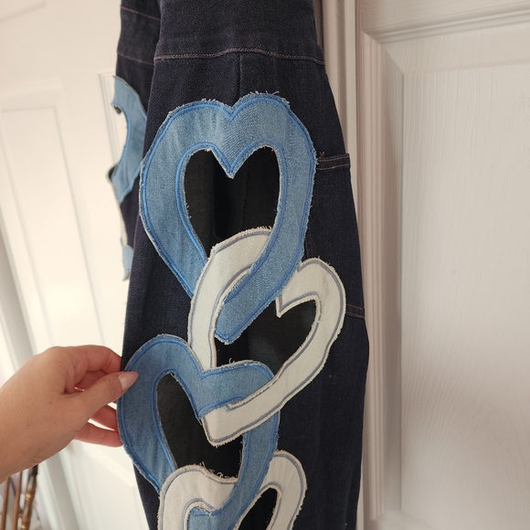 Akira HEART EYES FOR YOU DENIM JUMPSUIT - Picture 9 of 16